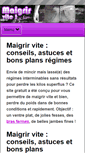 Mobile Screenshot of maigrir-vite.vivre-aujourdhui.fr