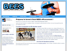 Tablet Screenshot of bees.vivre-aujourdhui.fr